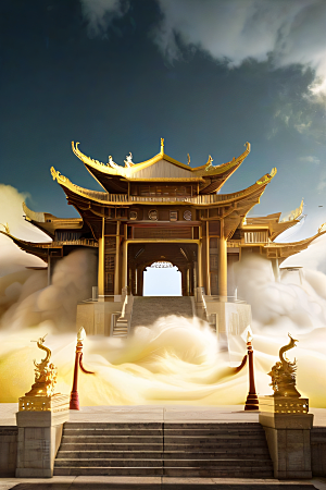 灿烂绚丽梦幻般的中国宫殿之美