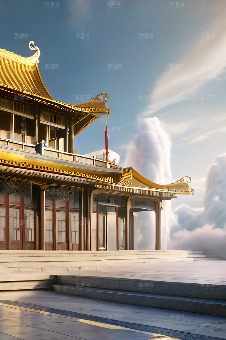 灿烂绚丽梦幻般的中国宫殿之美