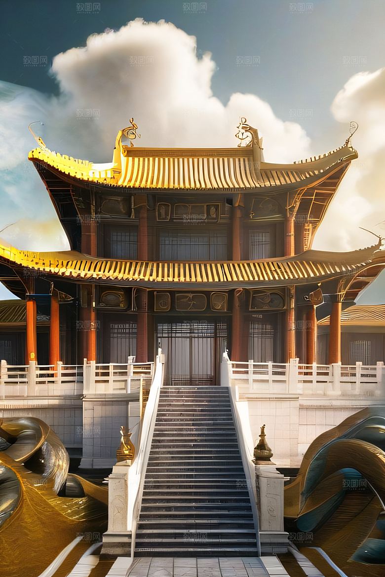 灿烂绚丽梦幻般的中国宫殿之美