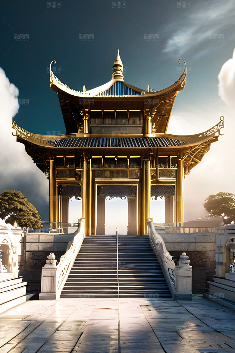 灿烂绚丽梦幻般的中国宫殿之美