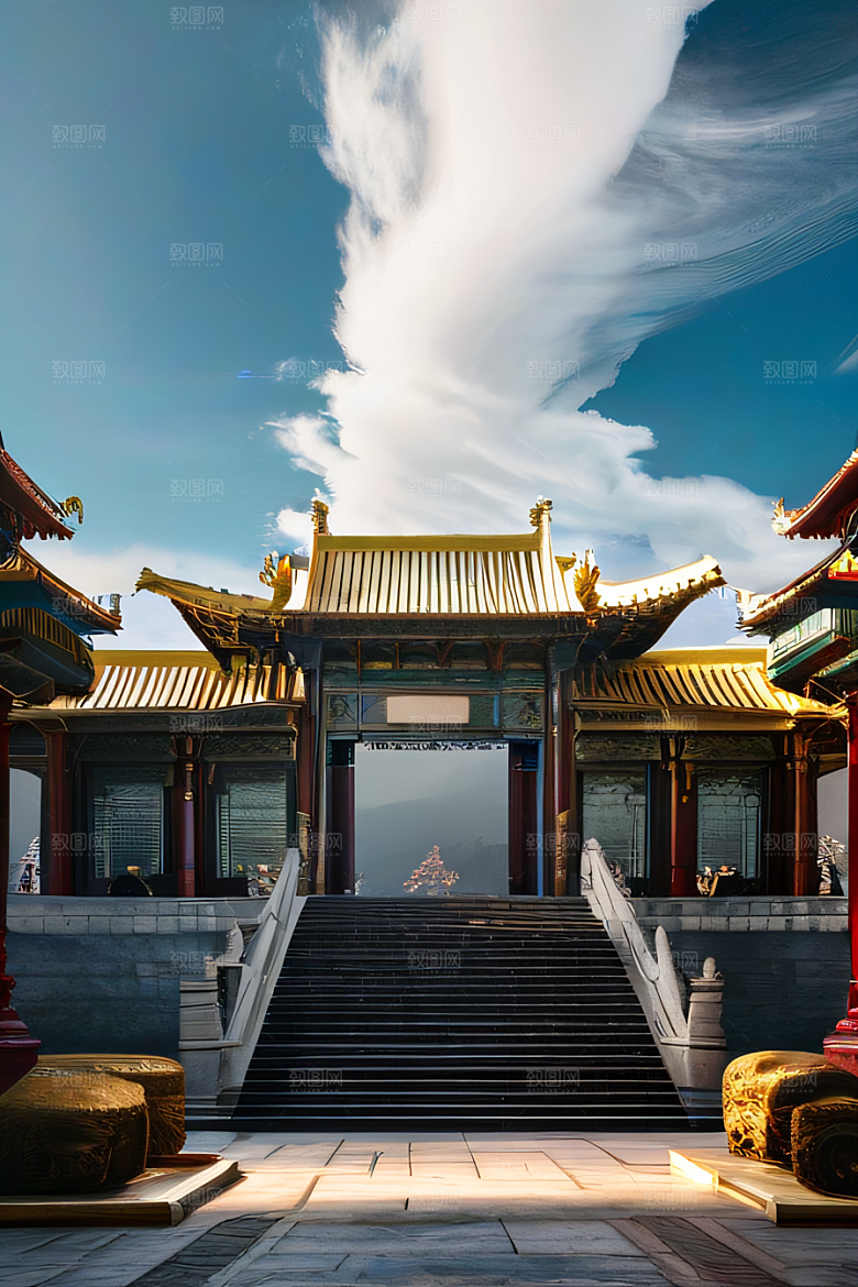 灿烂绚丽梦幻般的中国宫殿之美