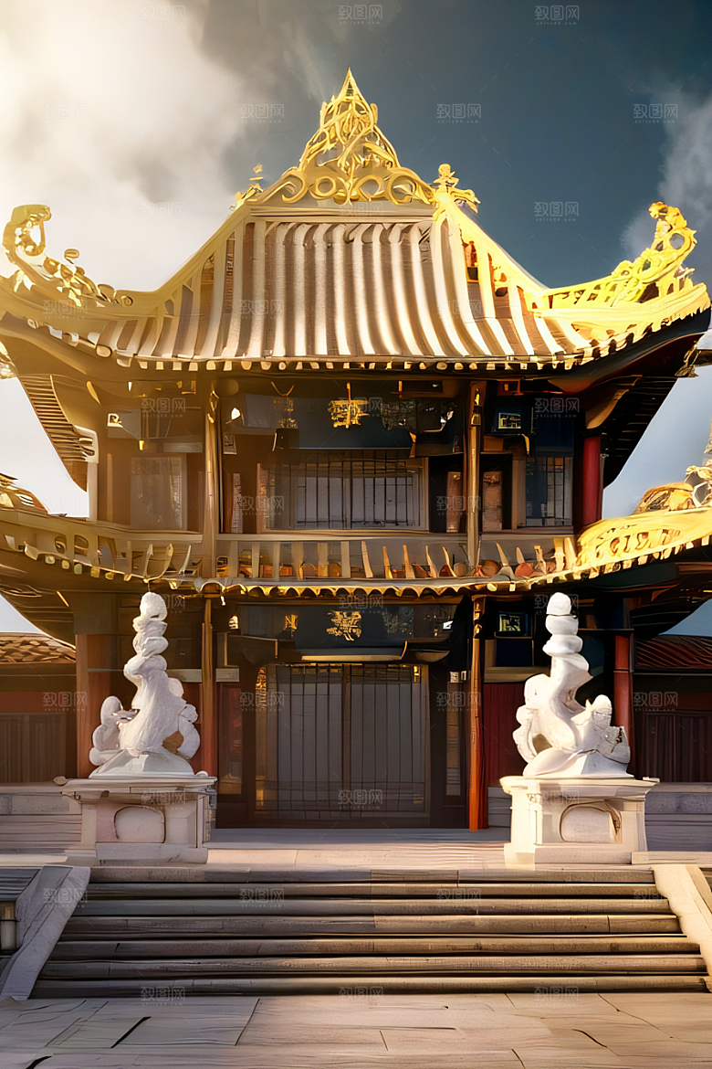 灿烂绚丽梦幻般的中国宫殿之美