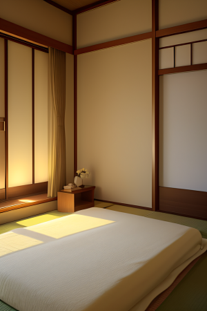 卧室设计体验平静与静谧的日本风情