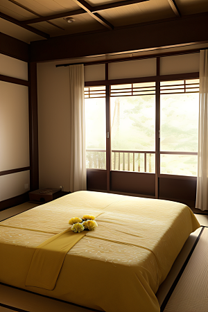 日式榻榻米卧室设计简约与自然的和谐空间