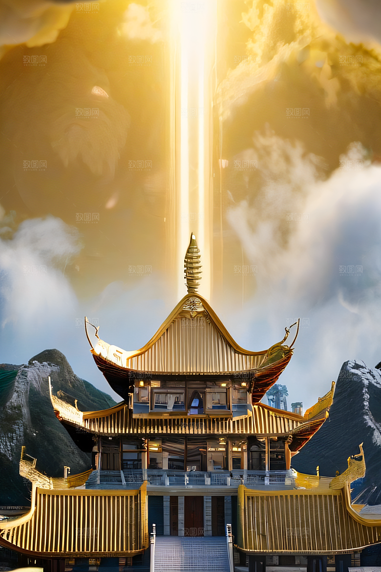 奇幻史诗超写实的中国仙境之旅