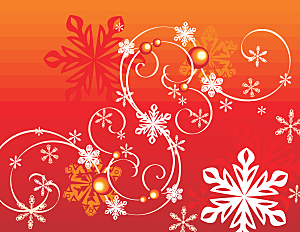 红色节日圣诞节背景设计