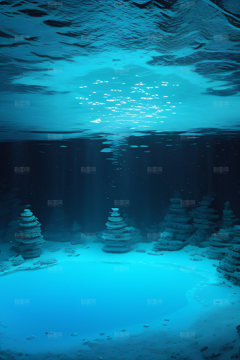 冬日仙境雪中湖泊的奇幻建筑