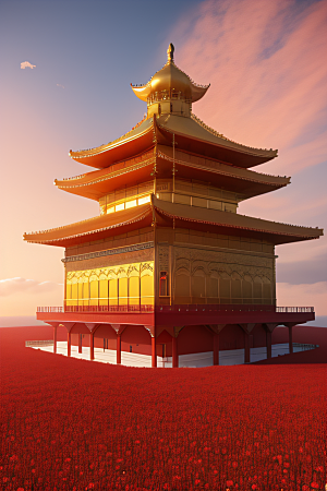 红海上的玫瑰宫殿