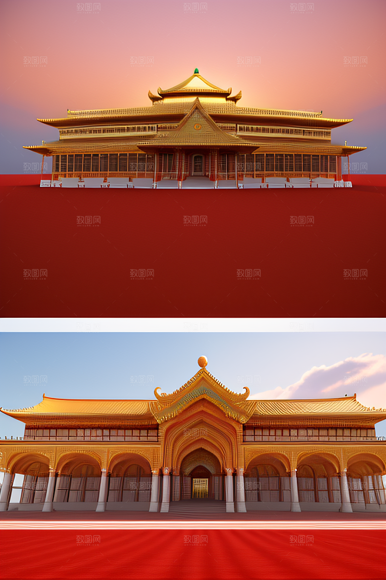 红海上的巨型玫瑰宫殿