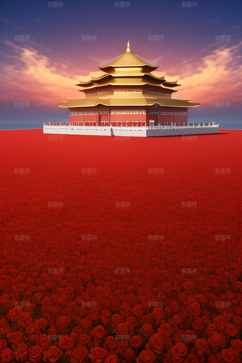 玫瑰宫殿红海上的梦幻之地