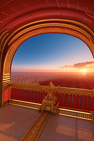 玫瑰宫殿红海上的梦幻之地