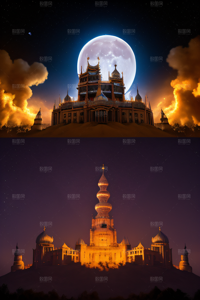 月球巨爆天空之殇