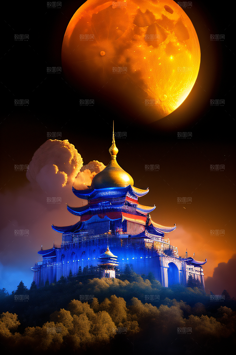 月球巨爆天空之殇