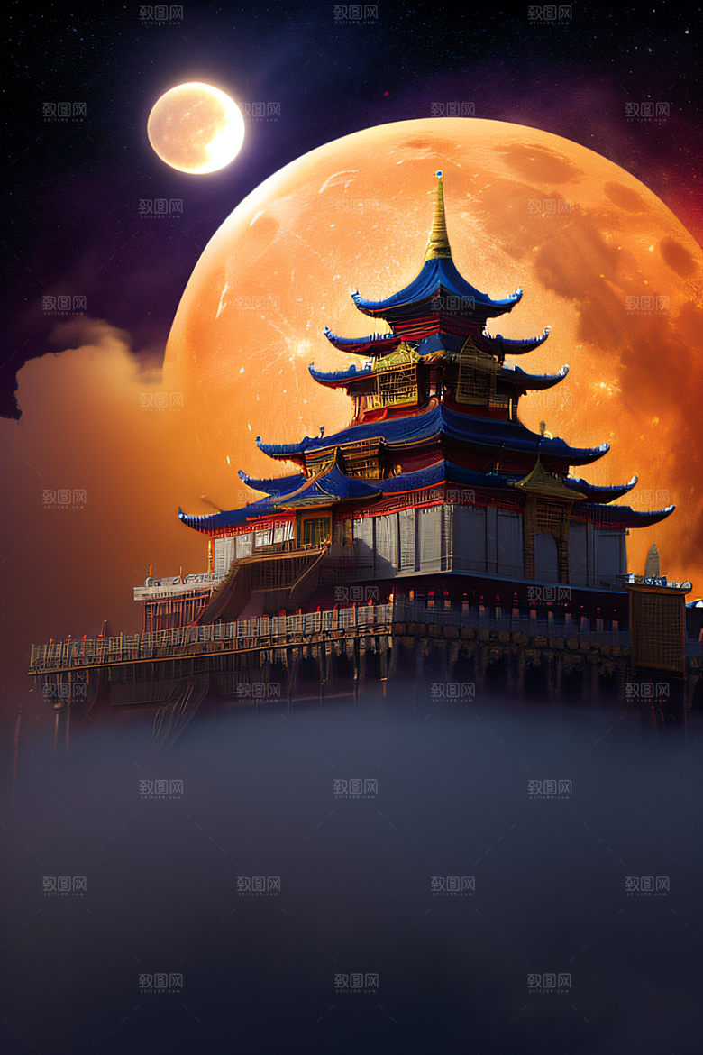 月球巨爆天空之殇