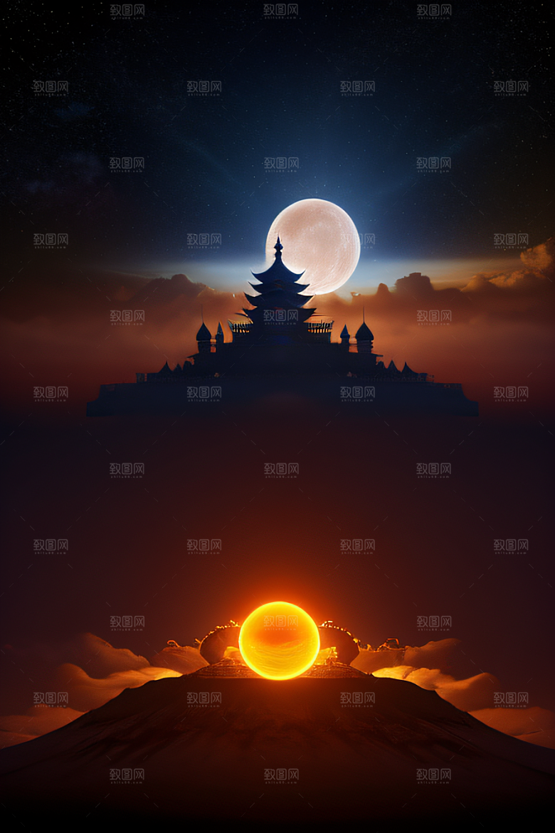 月球巨爆天空之殇