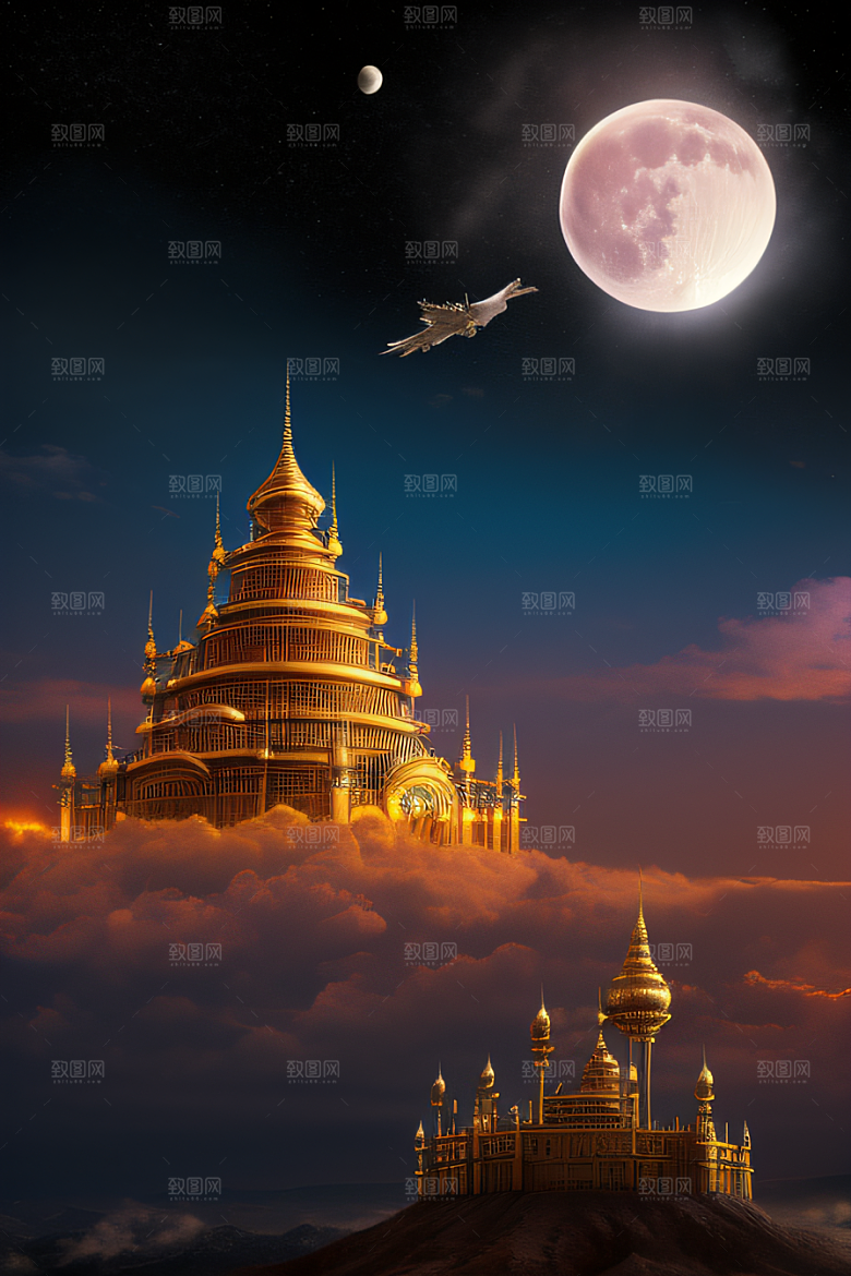 天空魔力飞行的梦想