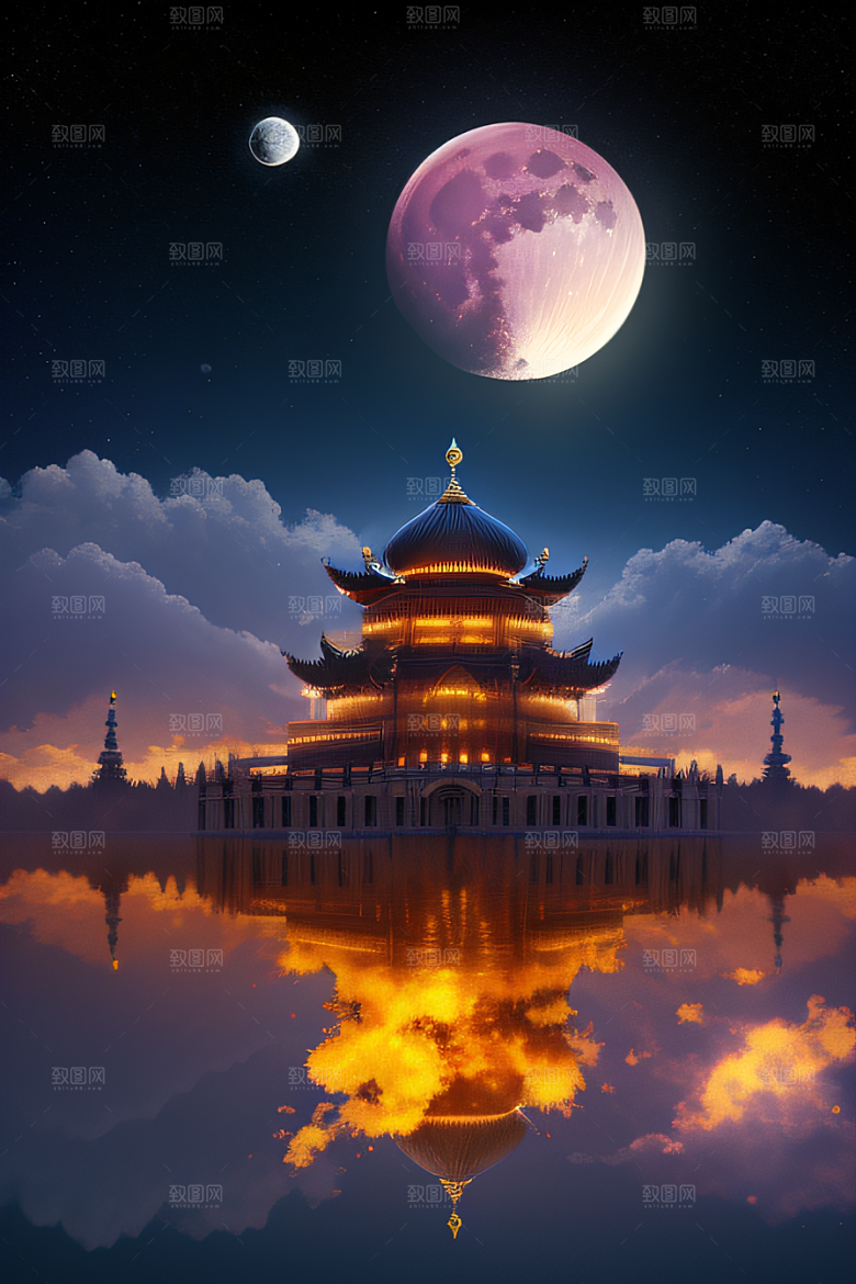 月球巨爆天空之殇