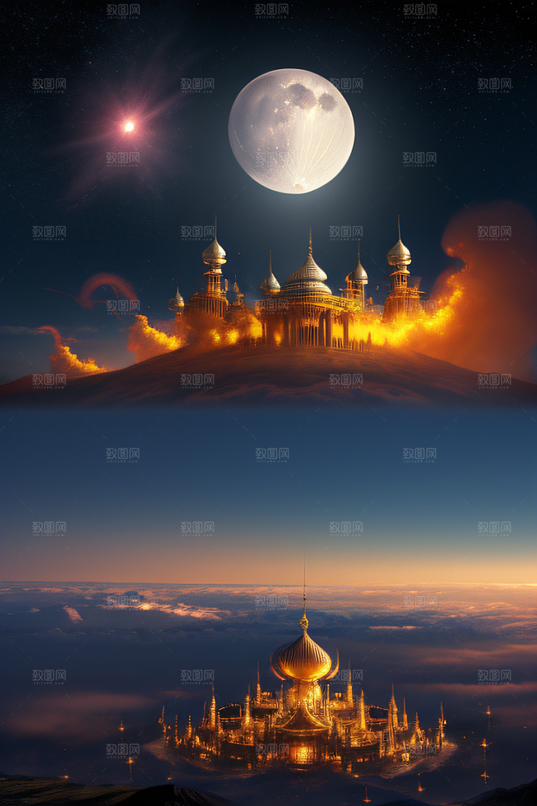 月球巨爆天空之殇