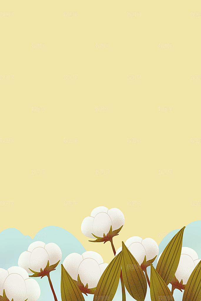 二十四节气节日背景插画海报