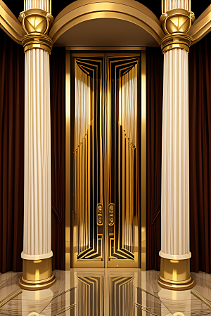 凯撒宫的装饰元素独一无二的设计
