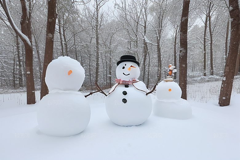 雪人DIY激发孩子的创造力