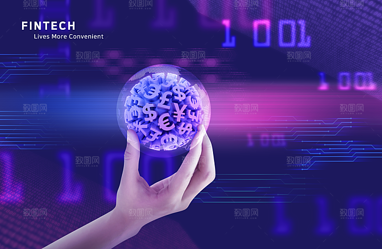 未来科技科幻人工智能AI海报