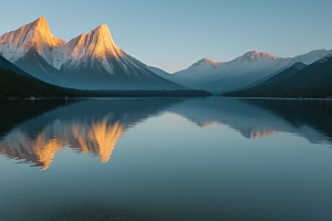 悠闲自得一叶扁舟游湖光山色