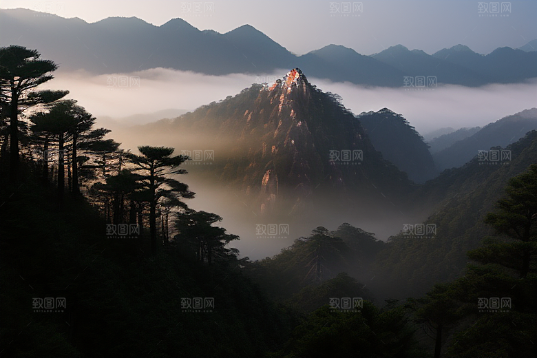 黄山迎客松的传奇故事