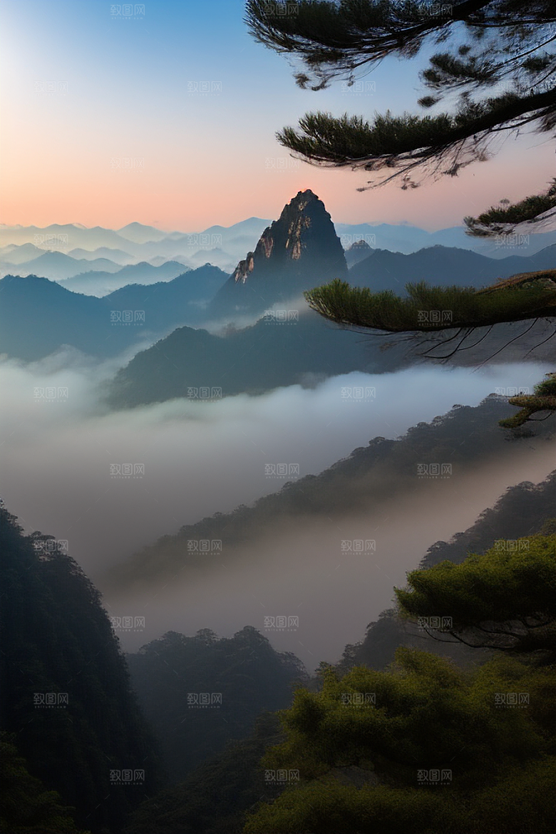 黄山迎客松的美丽传说
