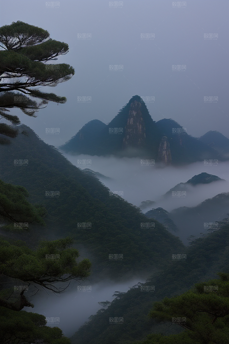 黄山迎客松的美丽传说
