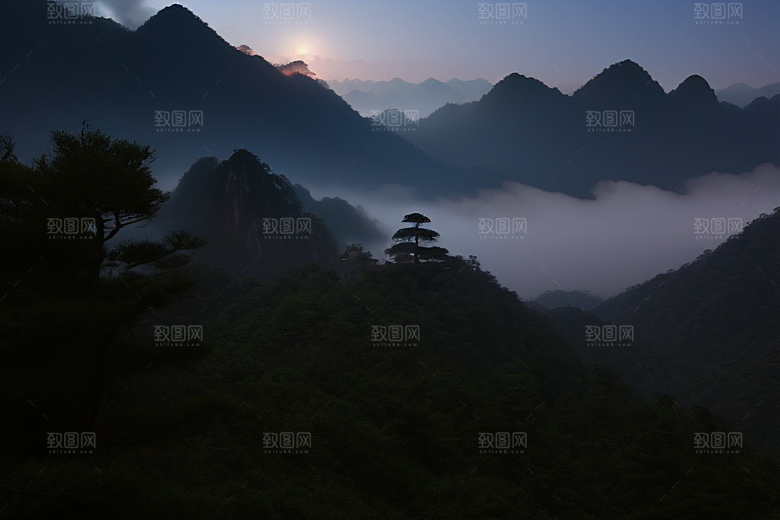 黄山迎客松的美丽传说