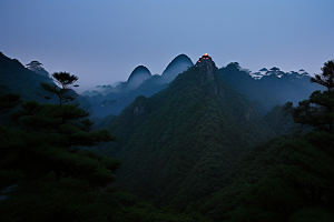 黄山迎客松的美丽传说