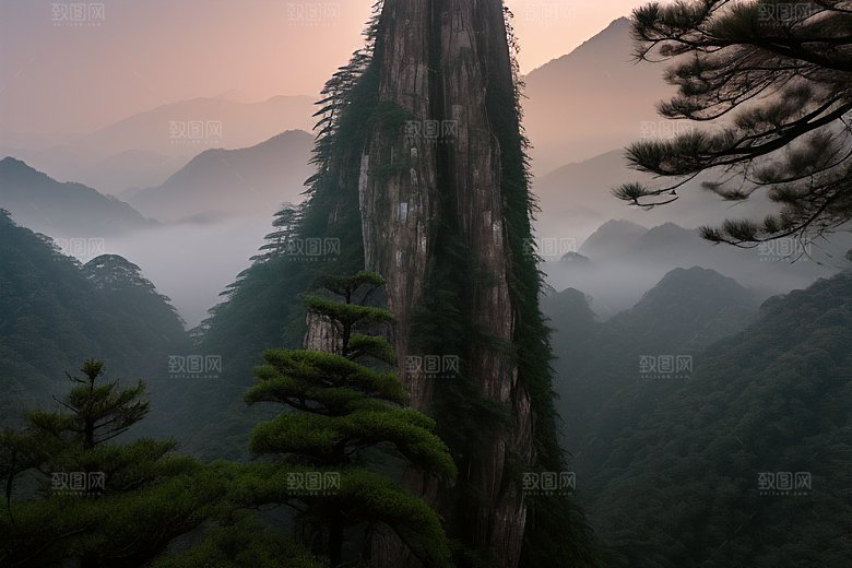 黄山迎客松的美丽传说