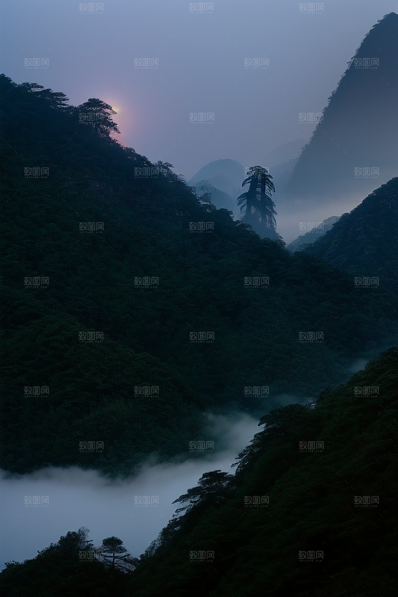 迎客松下的浪漫之旅