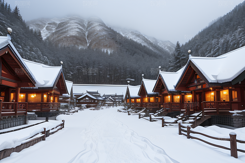 中国雪乡之旅漫步冰雪世界