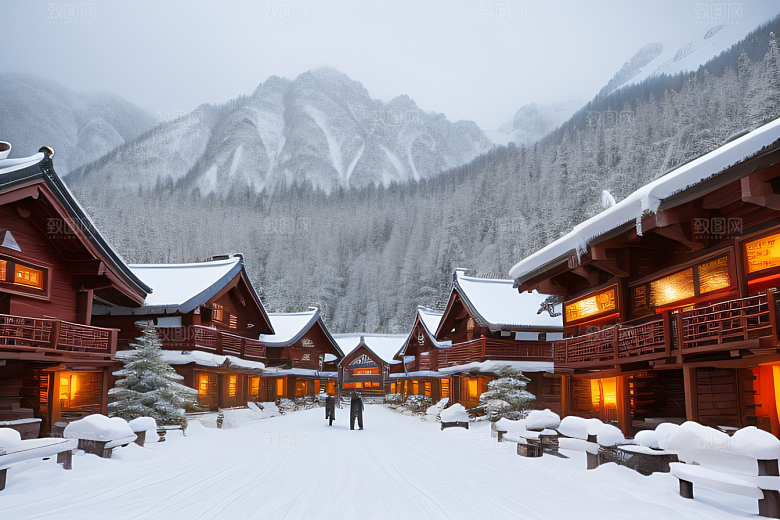 中国雪乡之旅漫步冰雪世界