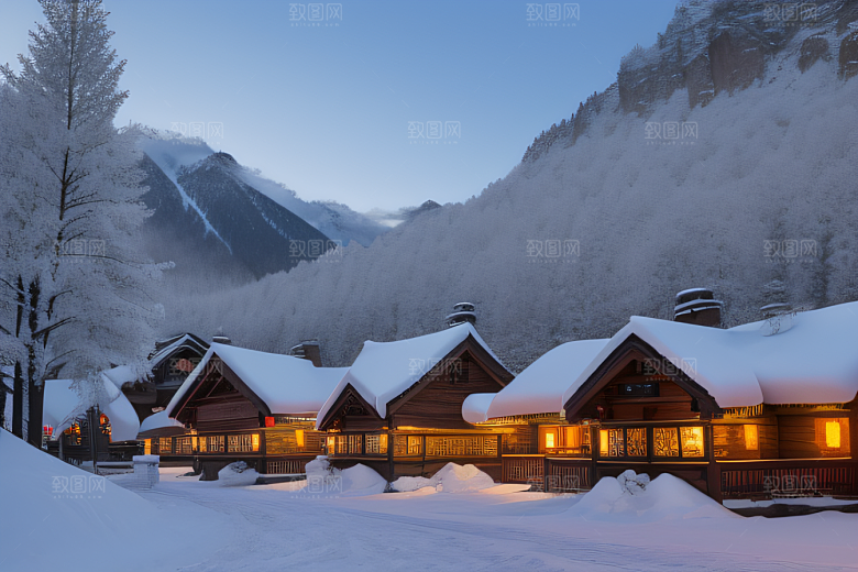 中国雪乡之旅漫步冰雪世界