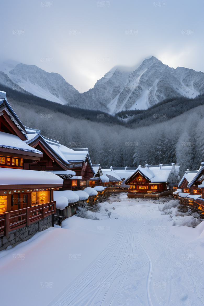 中国雪乡冬日冰雪乐园的奇妙之旅