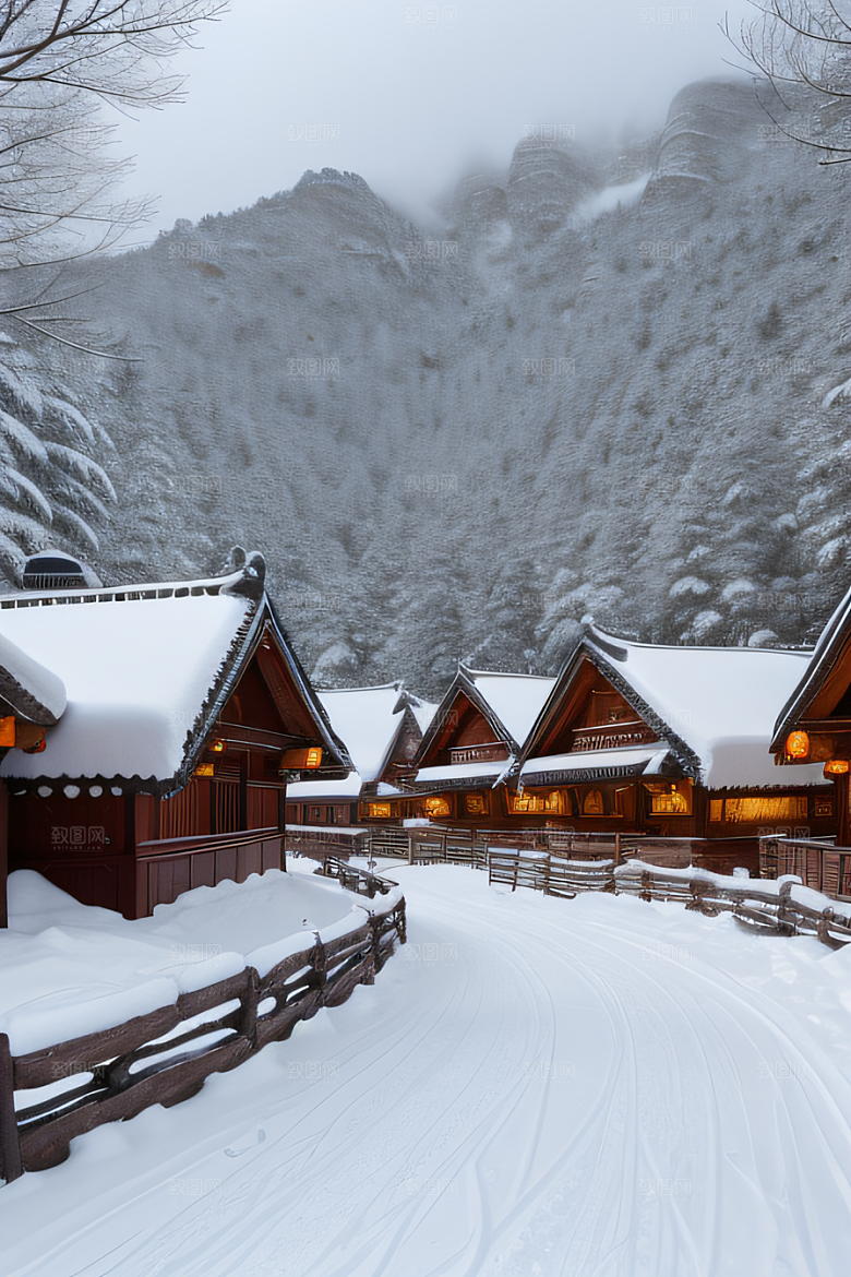 中国雪乡冬日冰雪乐园的奇妙之旅