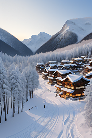 中国雪乡冬日探险的绝佳目的地