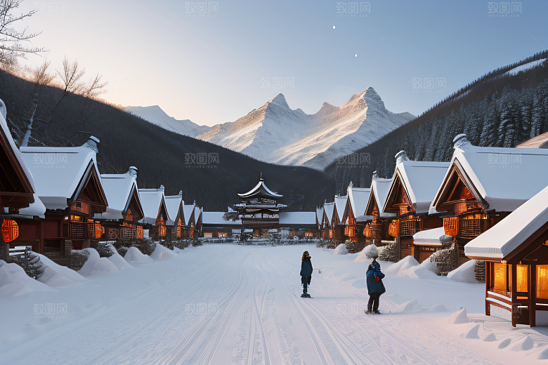 中国雪乡探索冰雪奇迹的胜地