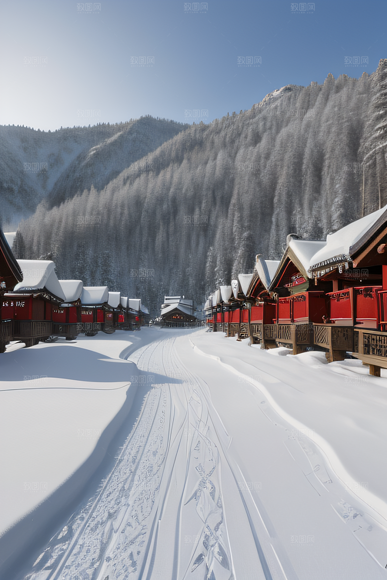 中国雪乡探索冰雪奇迹的胜地
