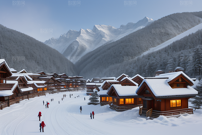 中国雪乡探索冰雪奇迹的胜地