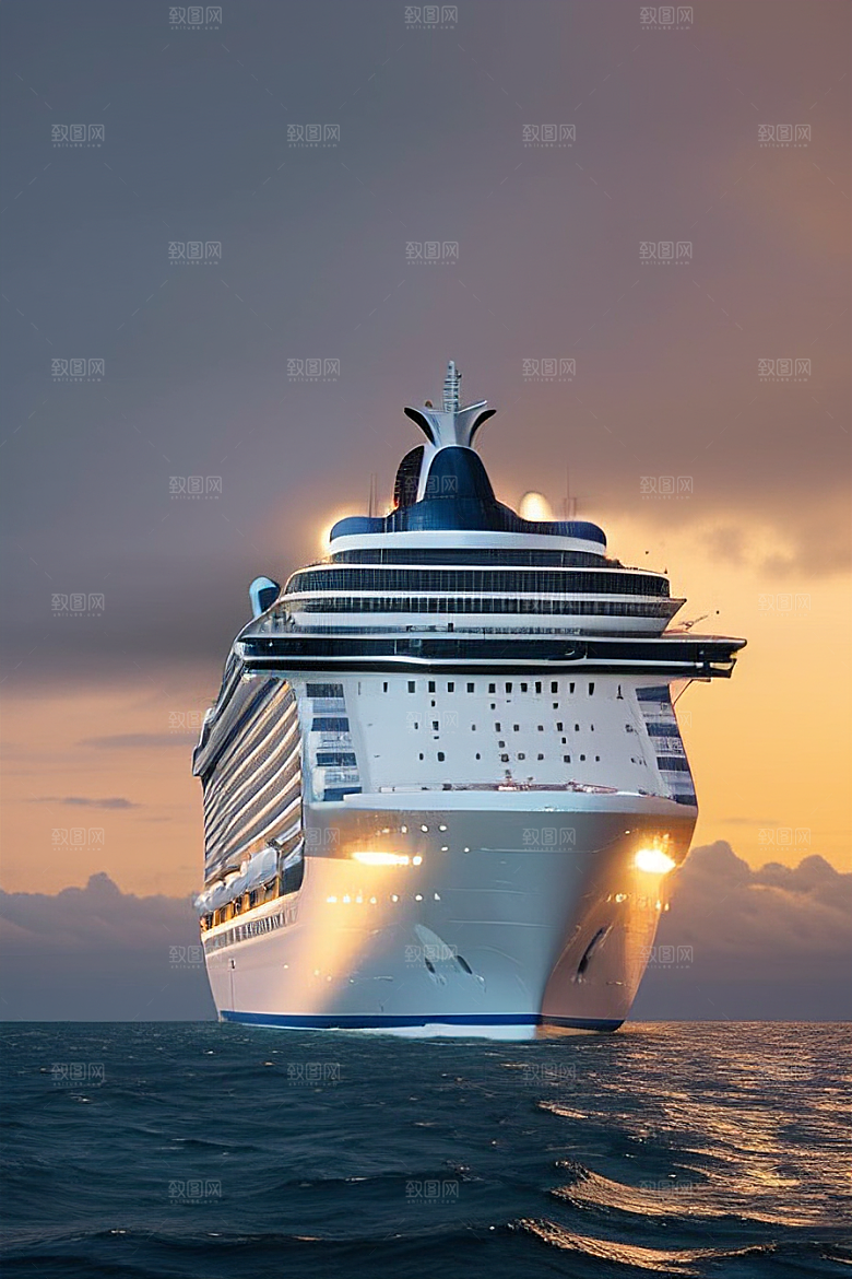 游轮海上航行的浪漫之旅