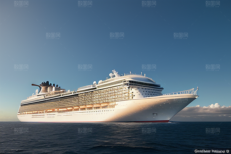 游轮海上航行的浪漫之旅