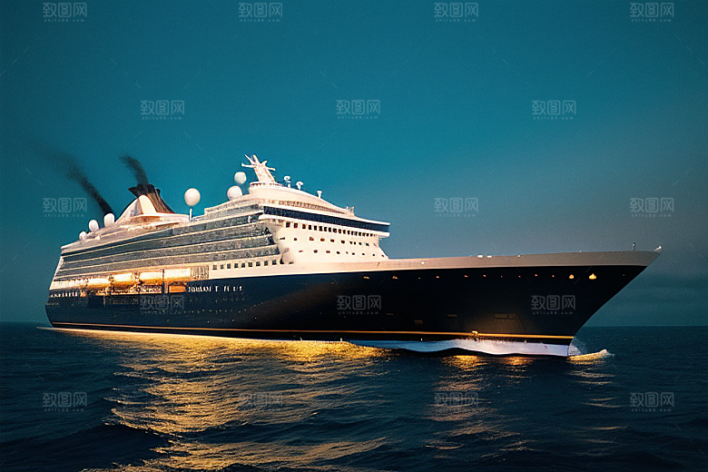 游轮海上航行的浪漫之旅