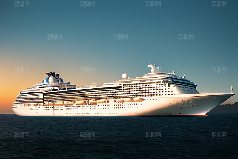 游轮海上航行的浪漫之旅