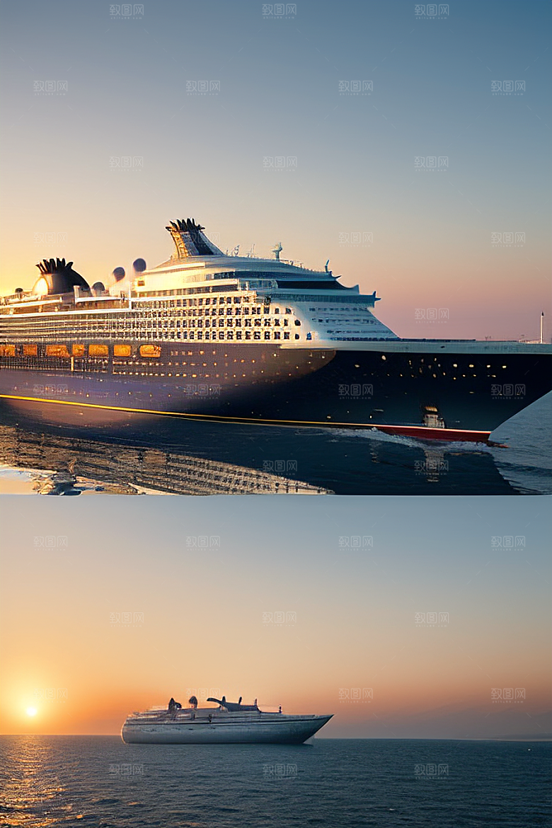 游轮海上航行的浪漫之旅