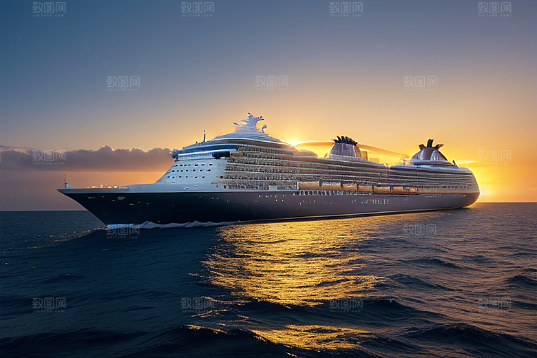 游轮海上航行的浪漫之旅
