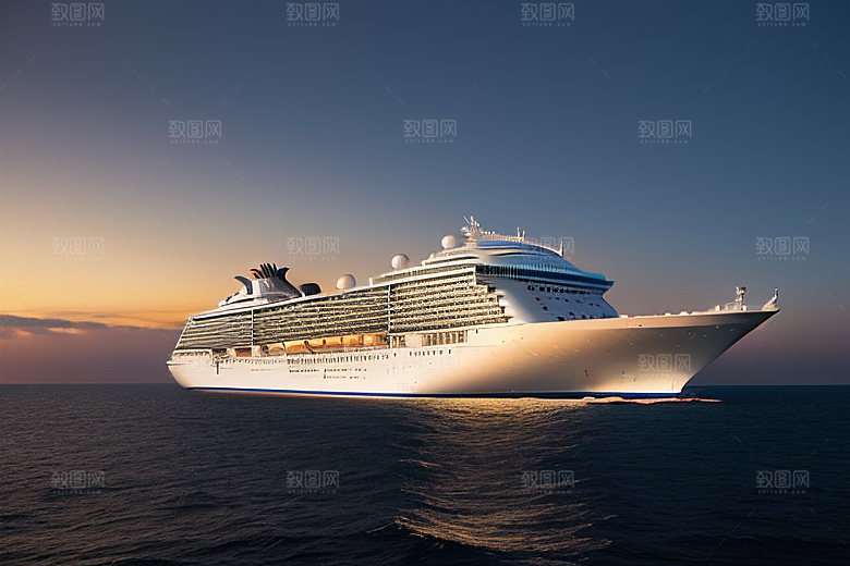 游轮海上航行的浪漫之旅